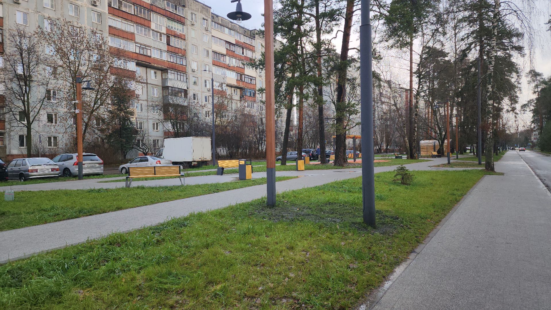 королёв, благоустройство сквера, Новое общественное пространство,