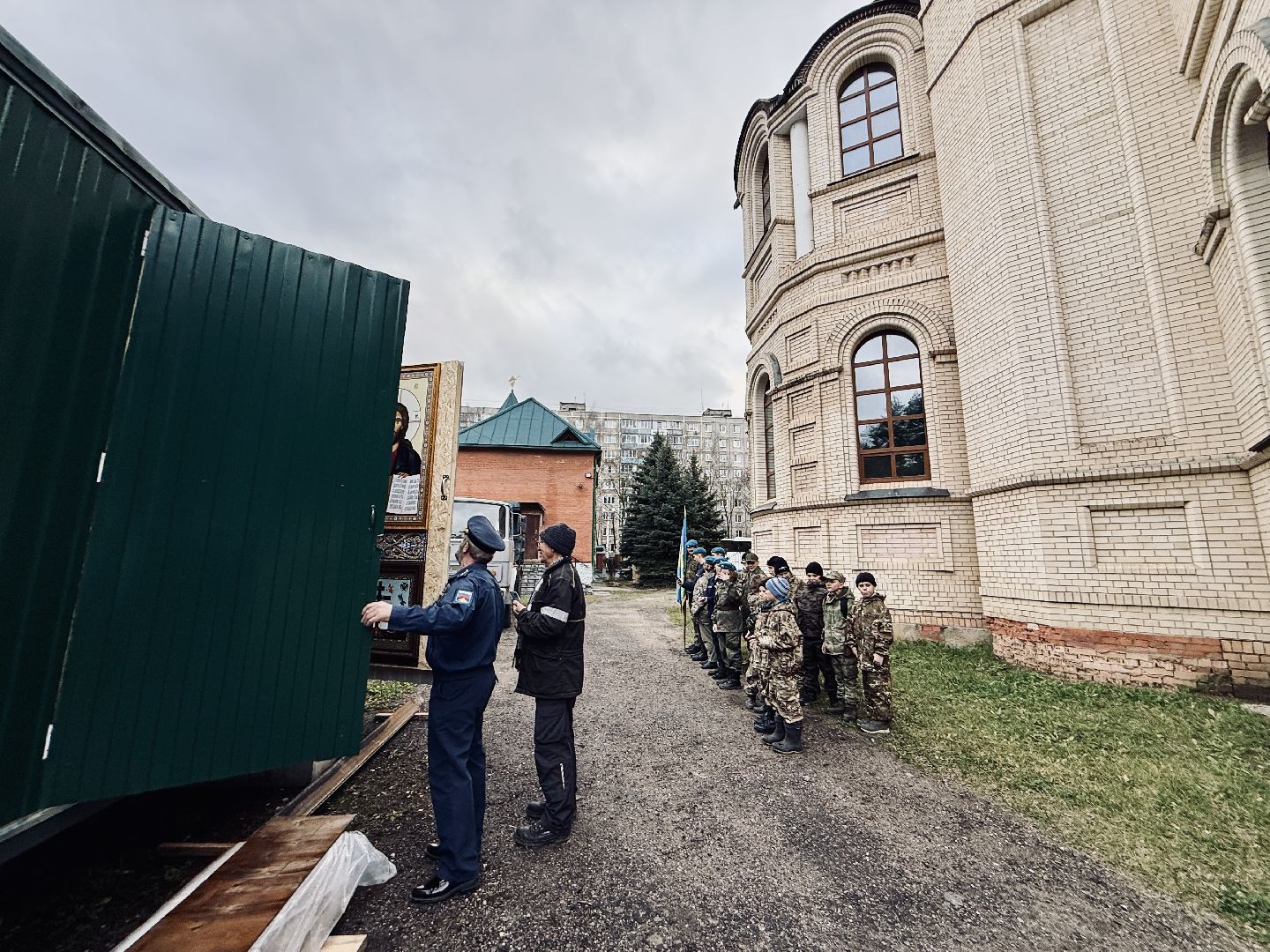 раменское, сво, мобильный храм, храм часовня,