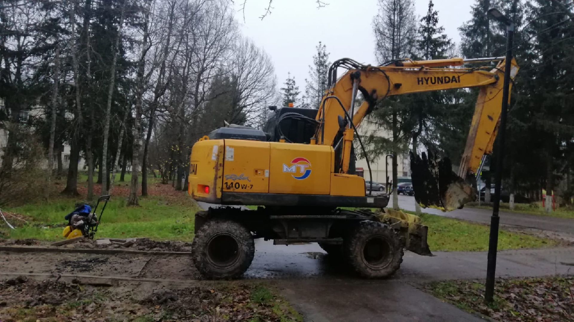 городской округ восход, благоустройство, тротуар в горбово, ремонт,