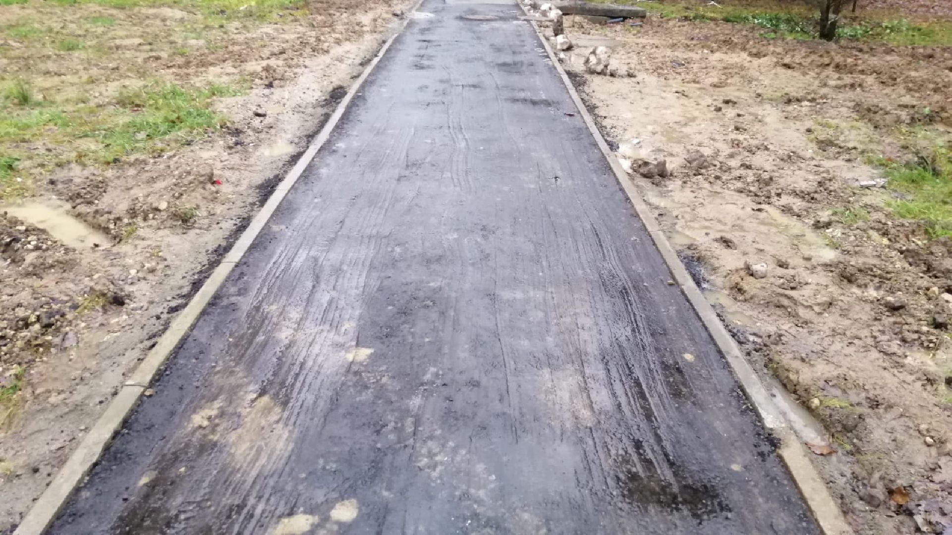 городской округ восход, благоустройство, тротуар в горбово, ремонт,