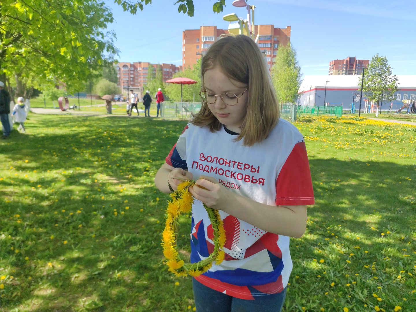 Волонтеры Подмосковья, Лес Победы, Дубна