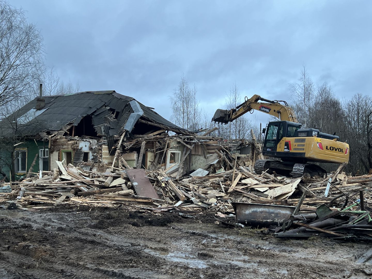 Вербилки , аварийное жилье, снос аварийного жилья,
