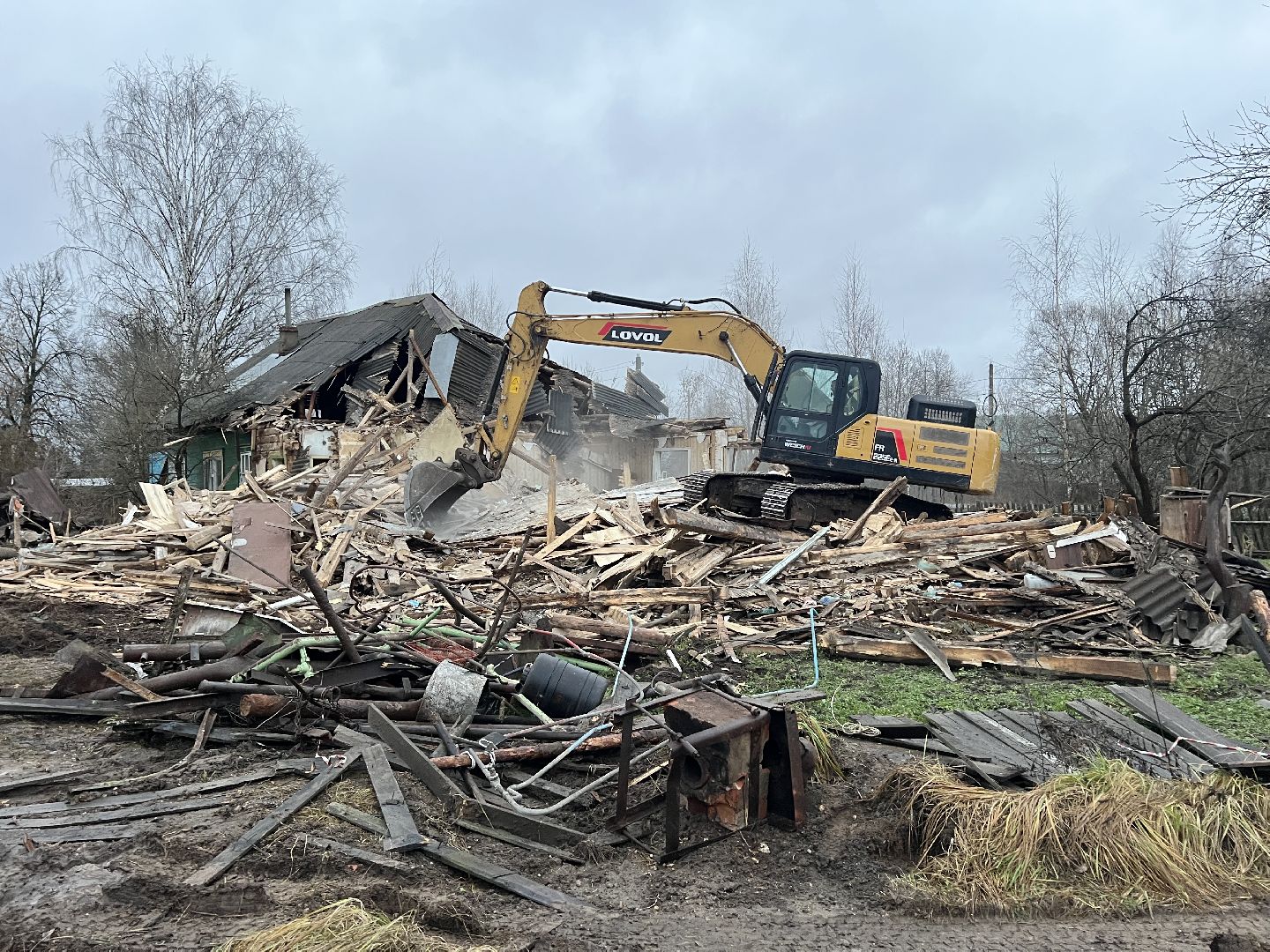 Вербилки , аварийное жилье, снос аварийного жилья,