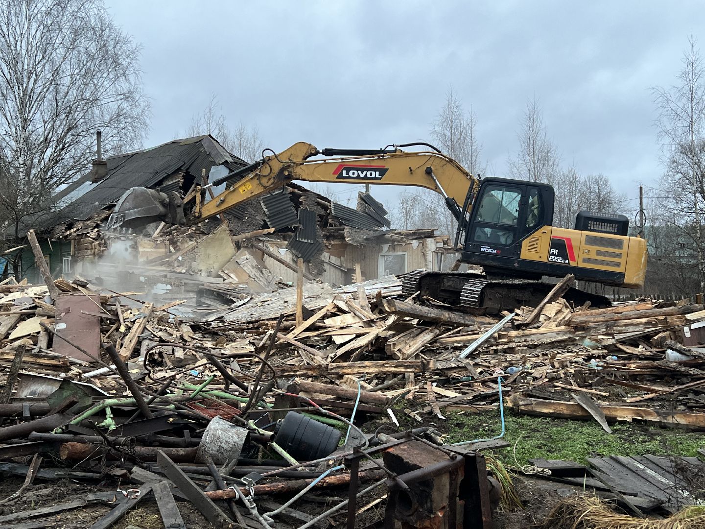 Вербилки , аварийное жилье, снос аварийного жилья,