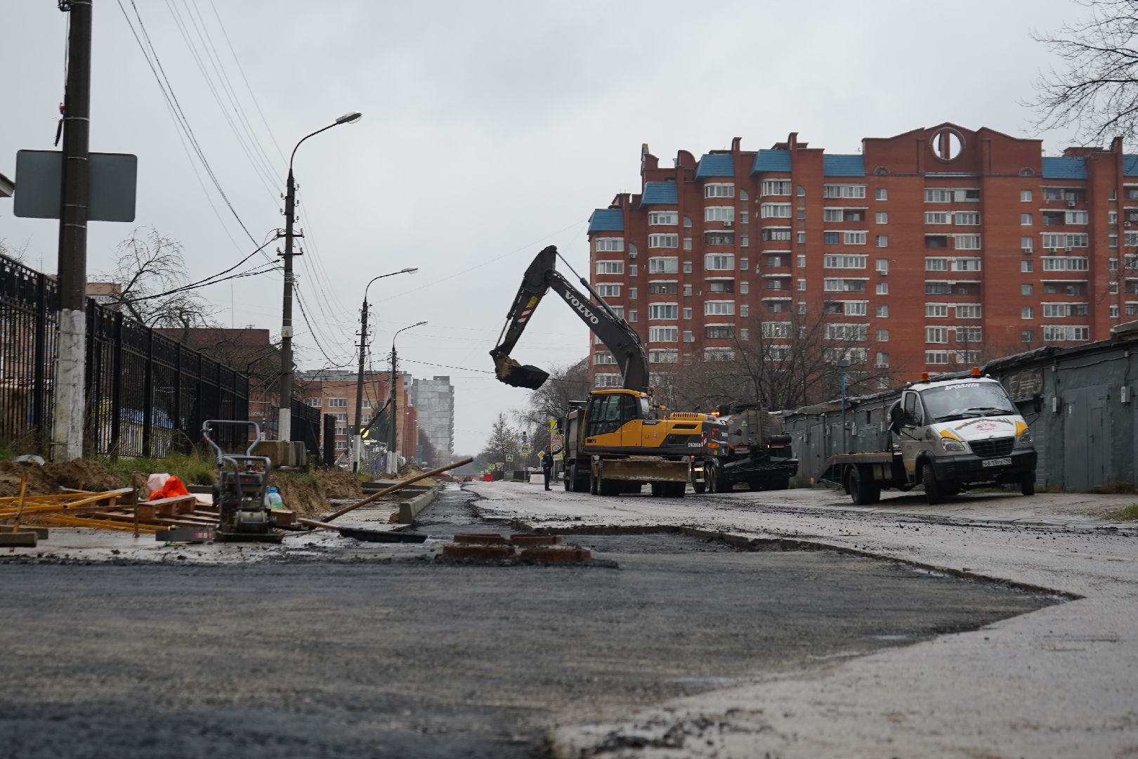 ступино, ул Горького, ремонт,