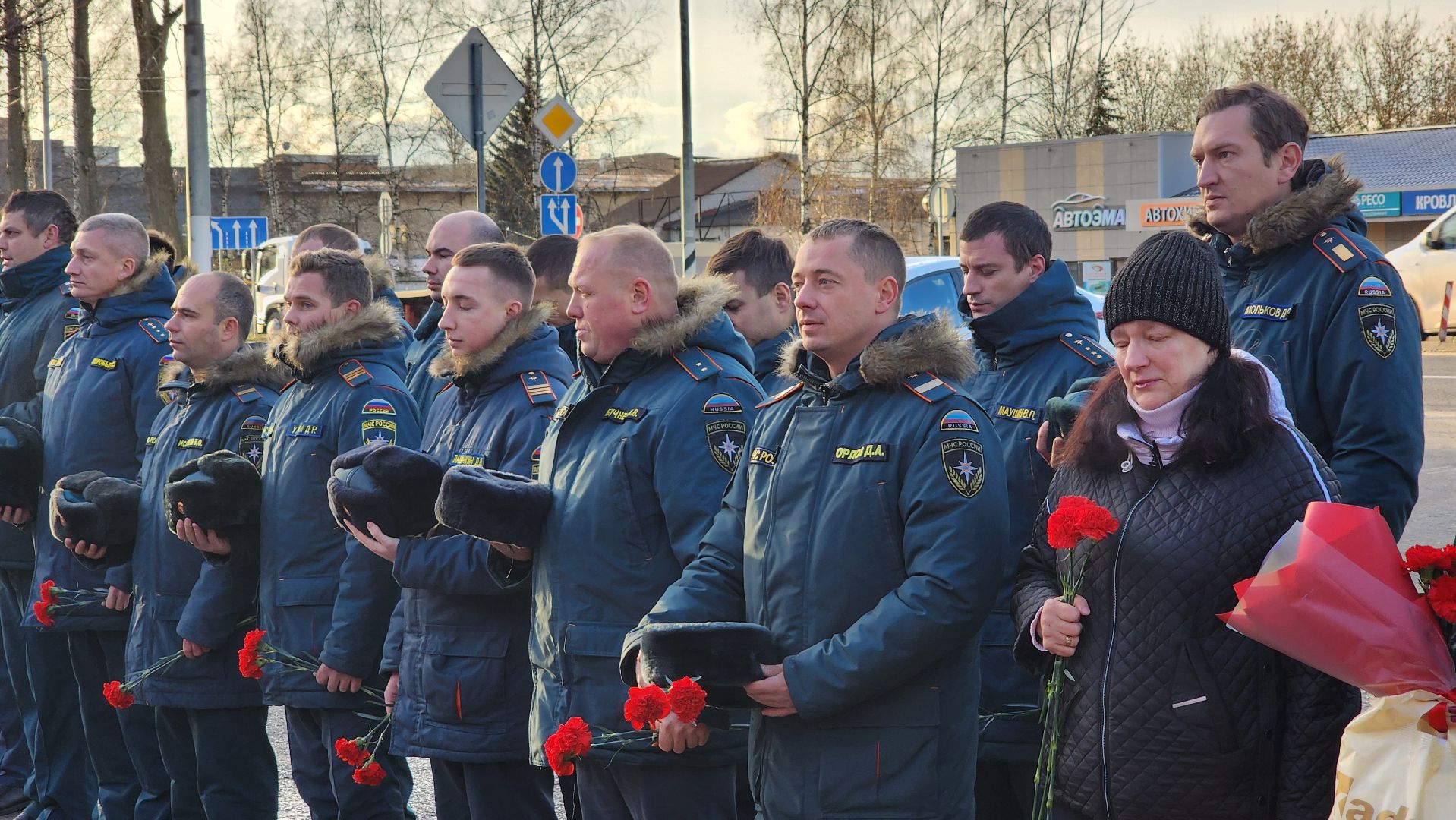 клин, пожарная часть 65, подвиг, памятная доска,