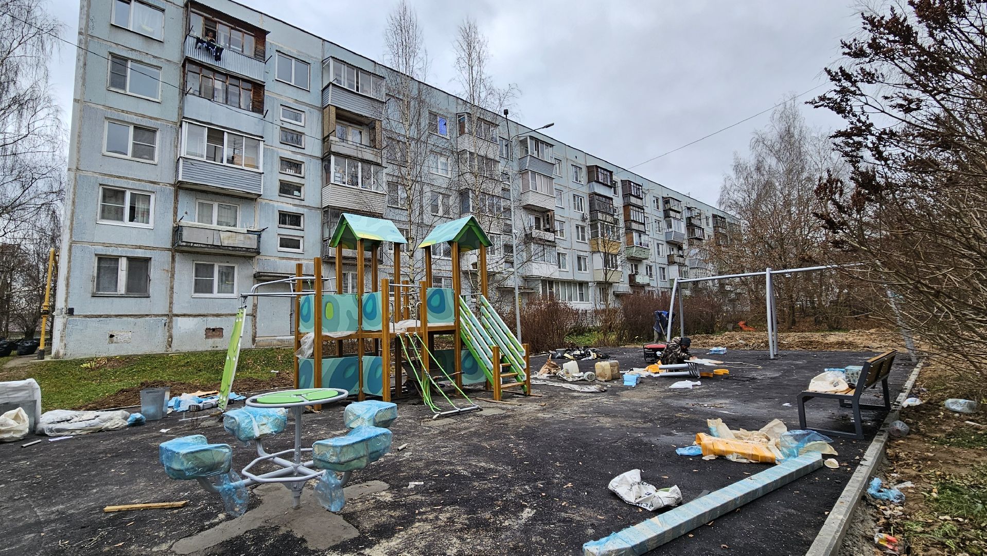 долгопрудный, военный городок, детская  площадка,мбу благоустройство,