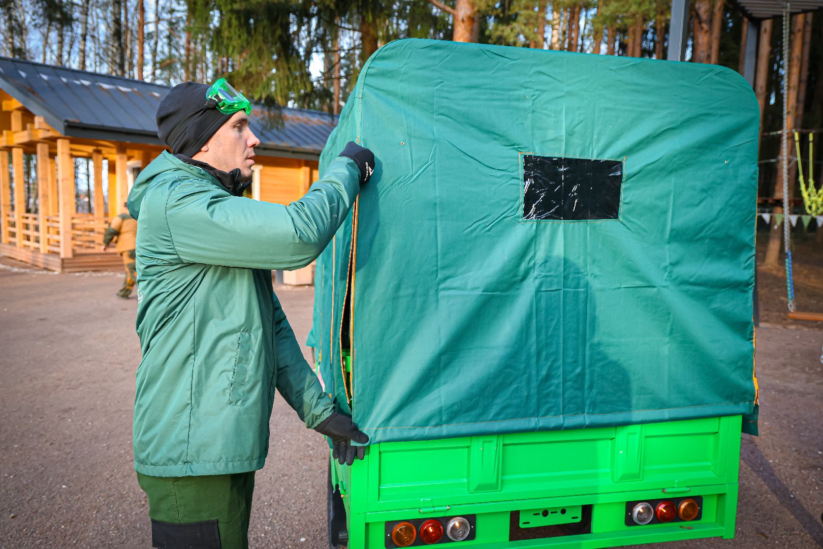 клин, общество, благоустройство, парки, новая техника, чистота и порядок,