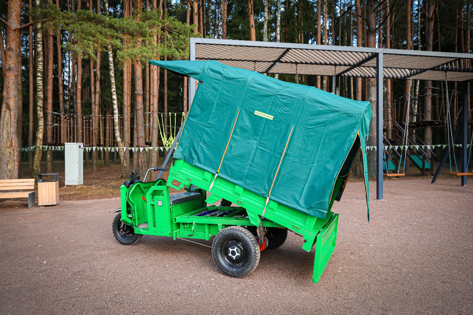 клин, общество, благоустройство, парки, новая техника, чистота и порядок,