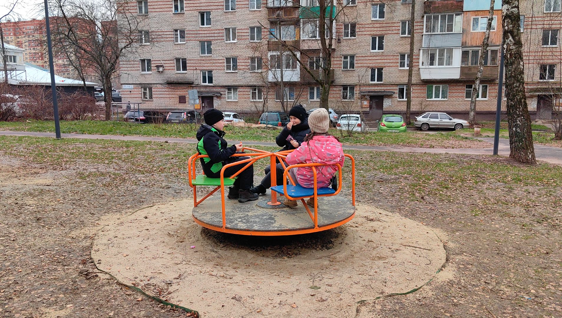 качели, карусели, площадка,