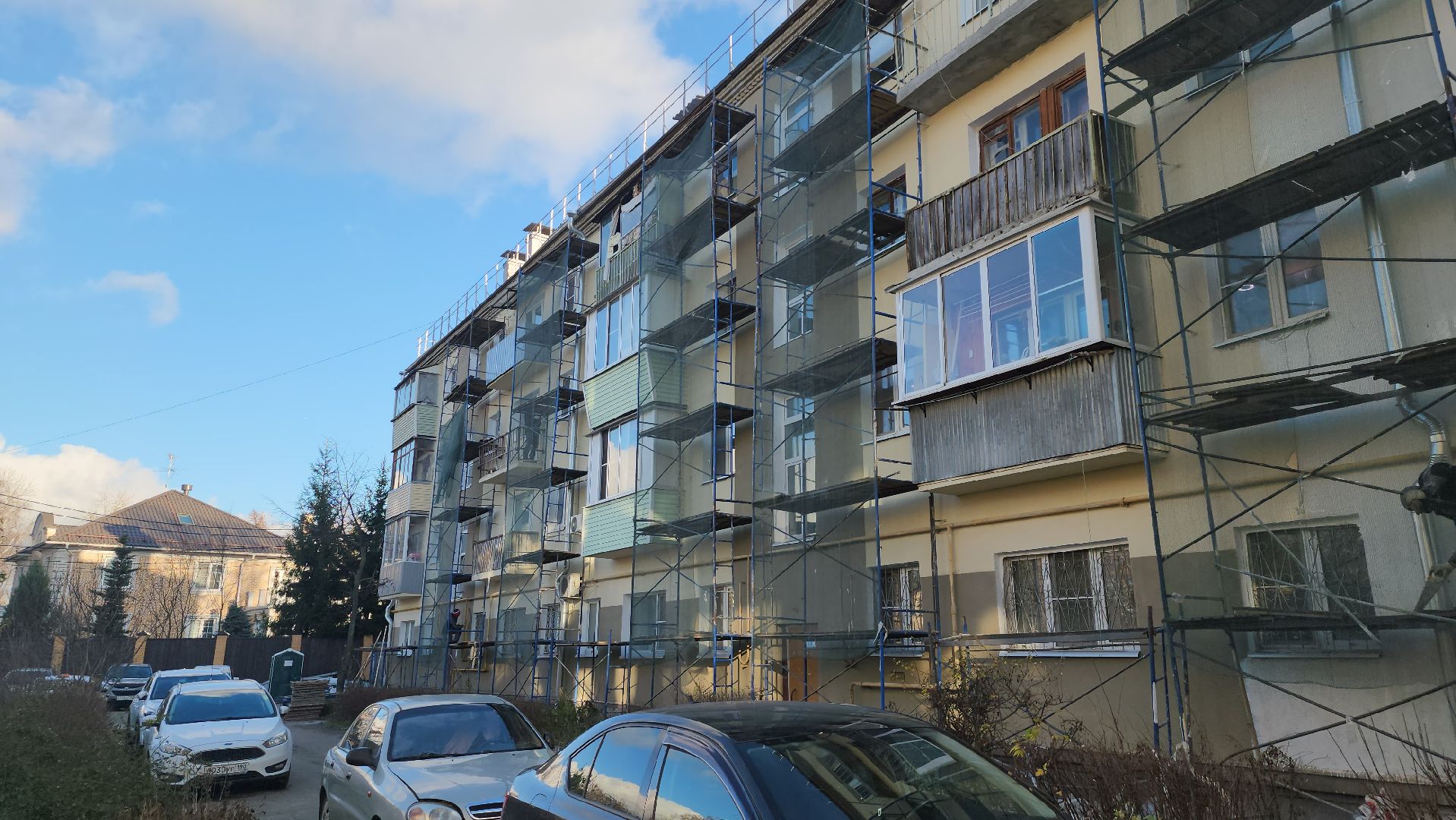 королёв, обновление фасада, Болшево,