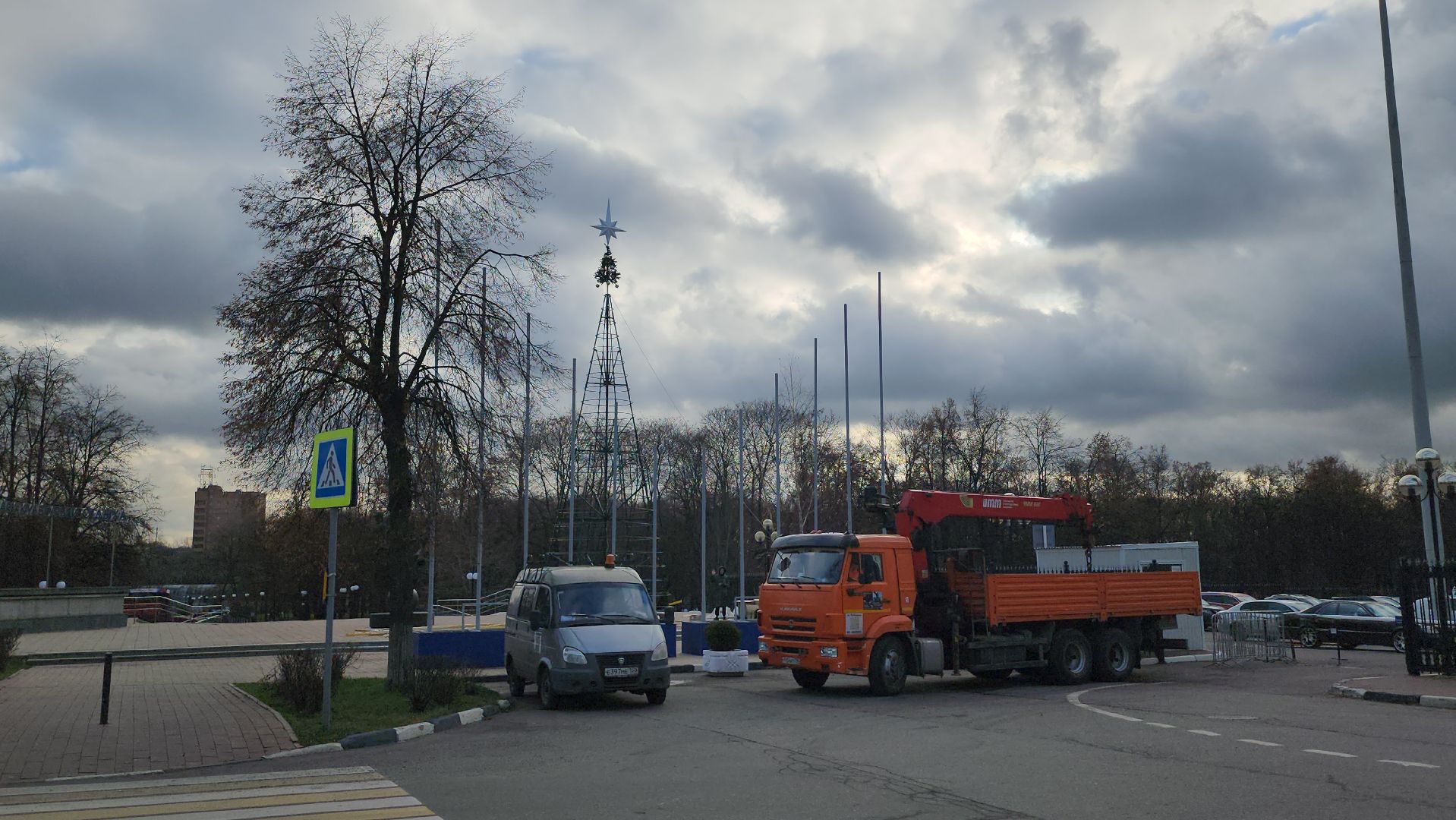 Люберцы, новогодняя елка, жкх,