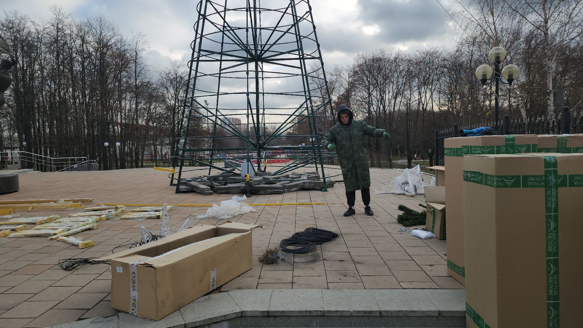 Люберцы, новогодняя елка, жкх,