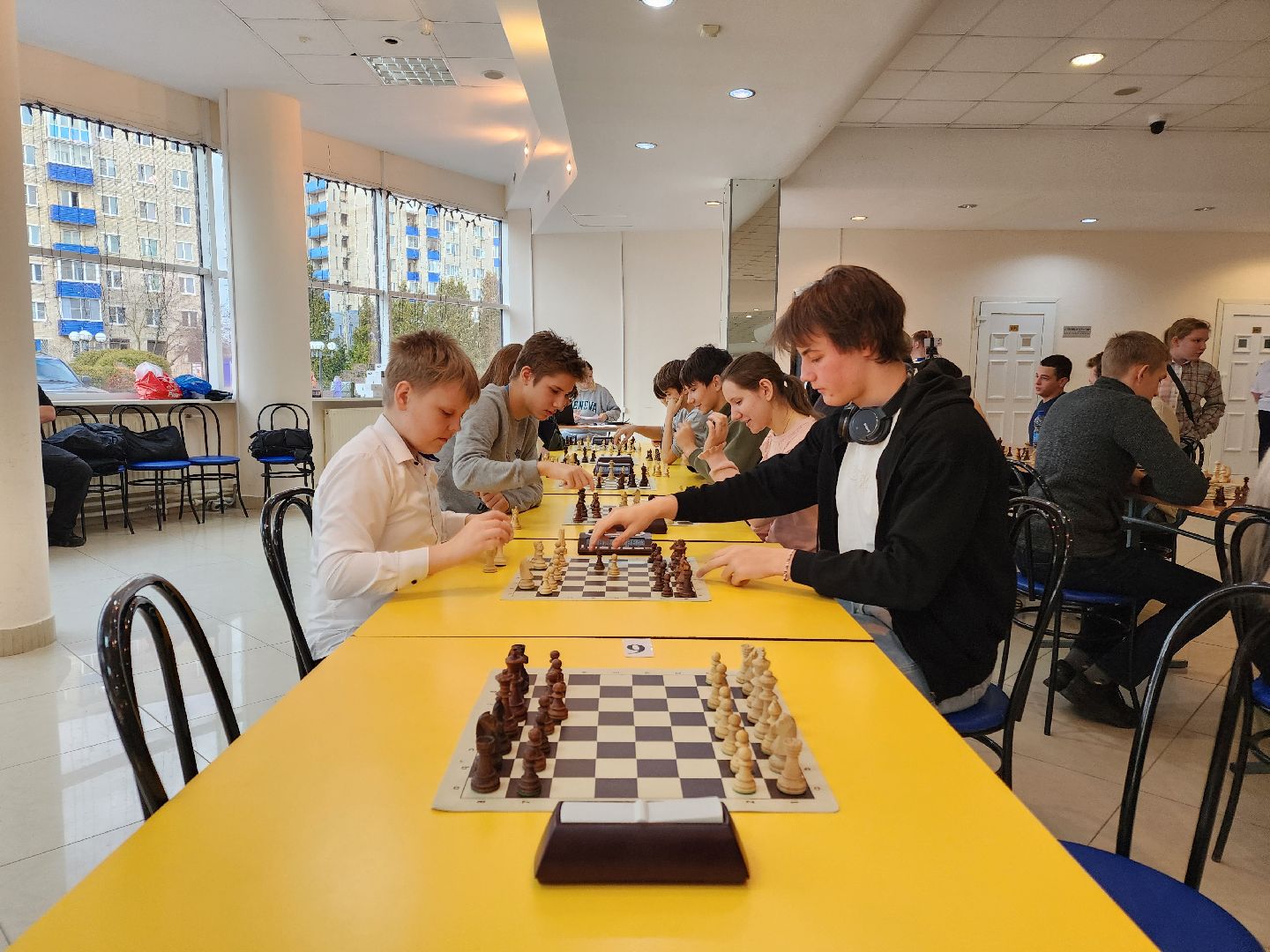 чехов,  соревнования, быстрые шахматы, первый этап, чеховская школьная лига, федерация шахмат чехова, евгений рябинин, главный судья елизавета крылова, единая школьная лига московской области, инициатива губернатора подмосковья, спортивные состязания,