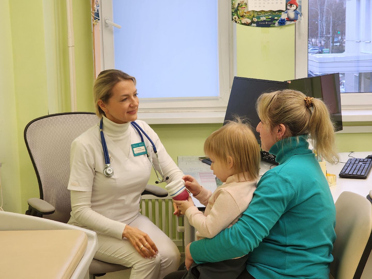 Подольск , подольская детская больница, врач-педиатр, день педиатра,