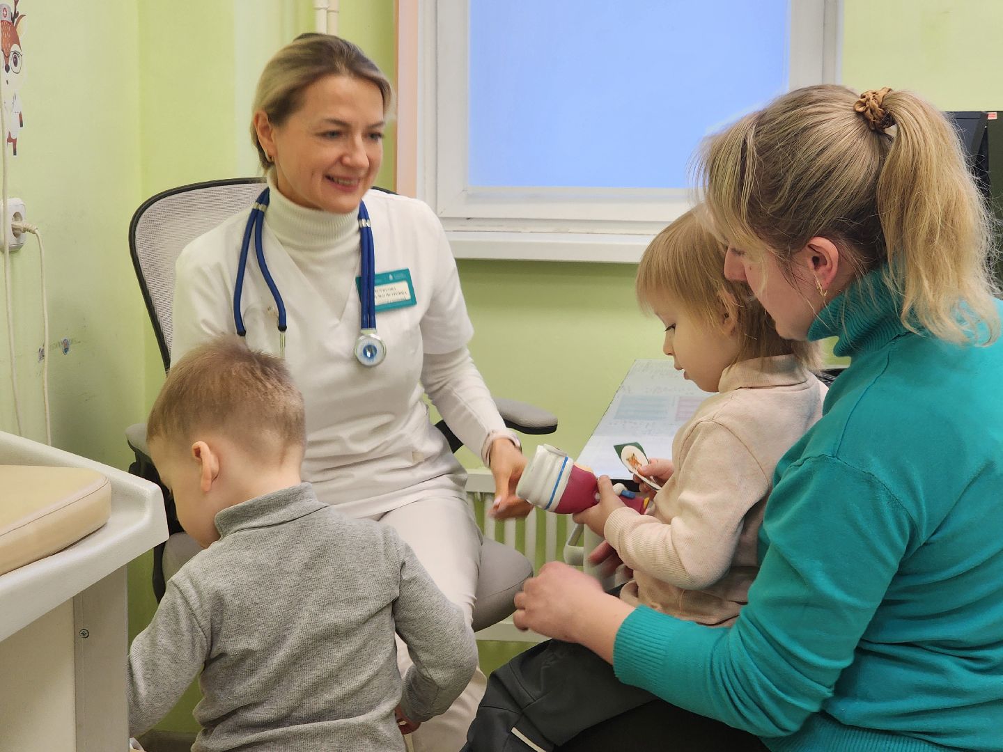 Подольск , подольская детская больница, врач-педиатр, день педиатра,