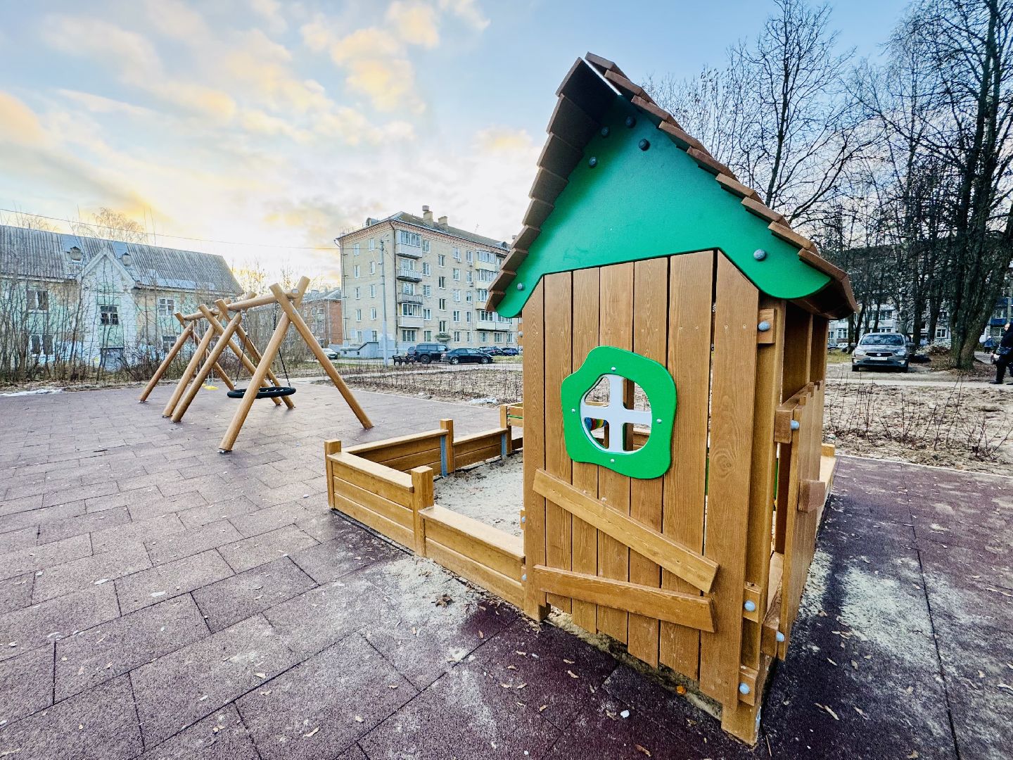 Сергиев Посад, детская игровая площадка, сергиево-посадский городской округ,
