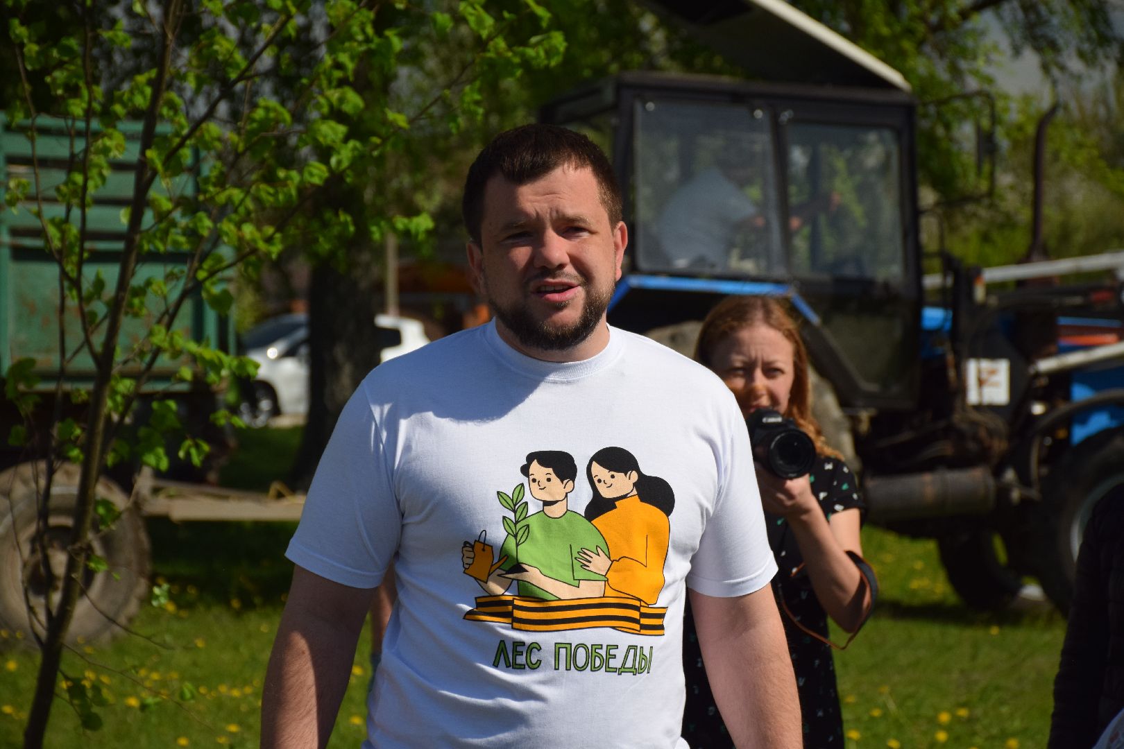 Павловский Посад, городской округ Павловский Посад, Лес Победы, акция, деревья