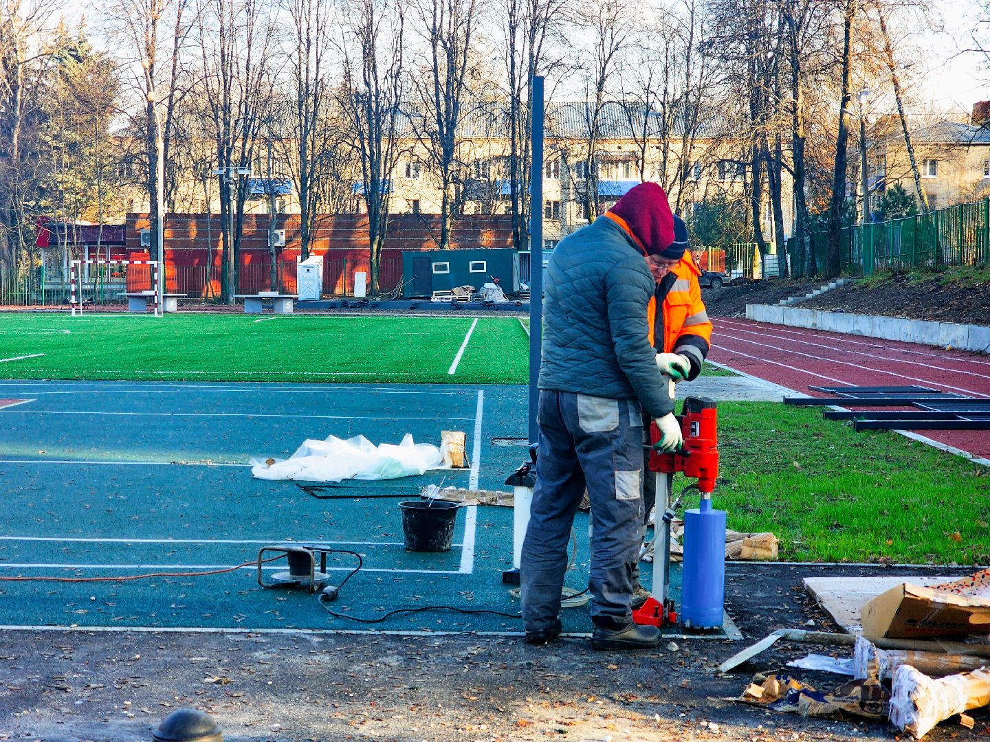 пущино, серпухов, спорт, школьный стадион,