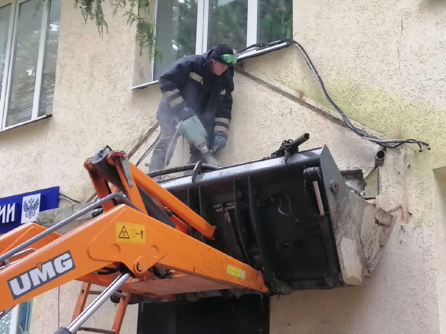 городской округ восход, благоустройство, козырек, входная группа,