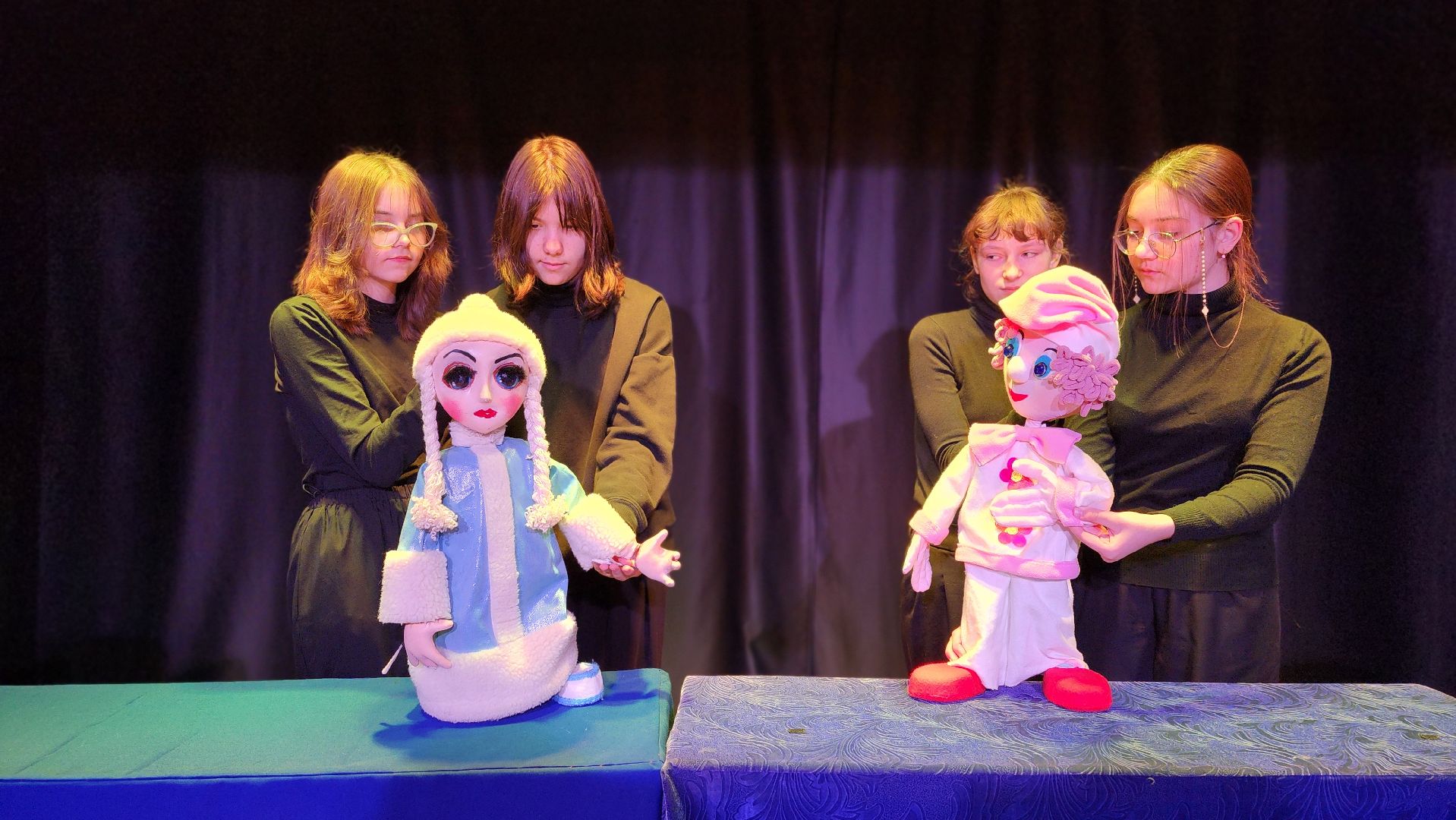 клин, дом детского творчества, кукольный театр, буратино, новогодний спектакль,