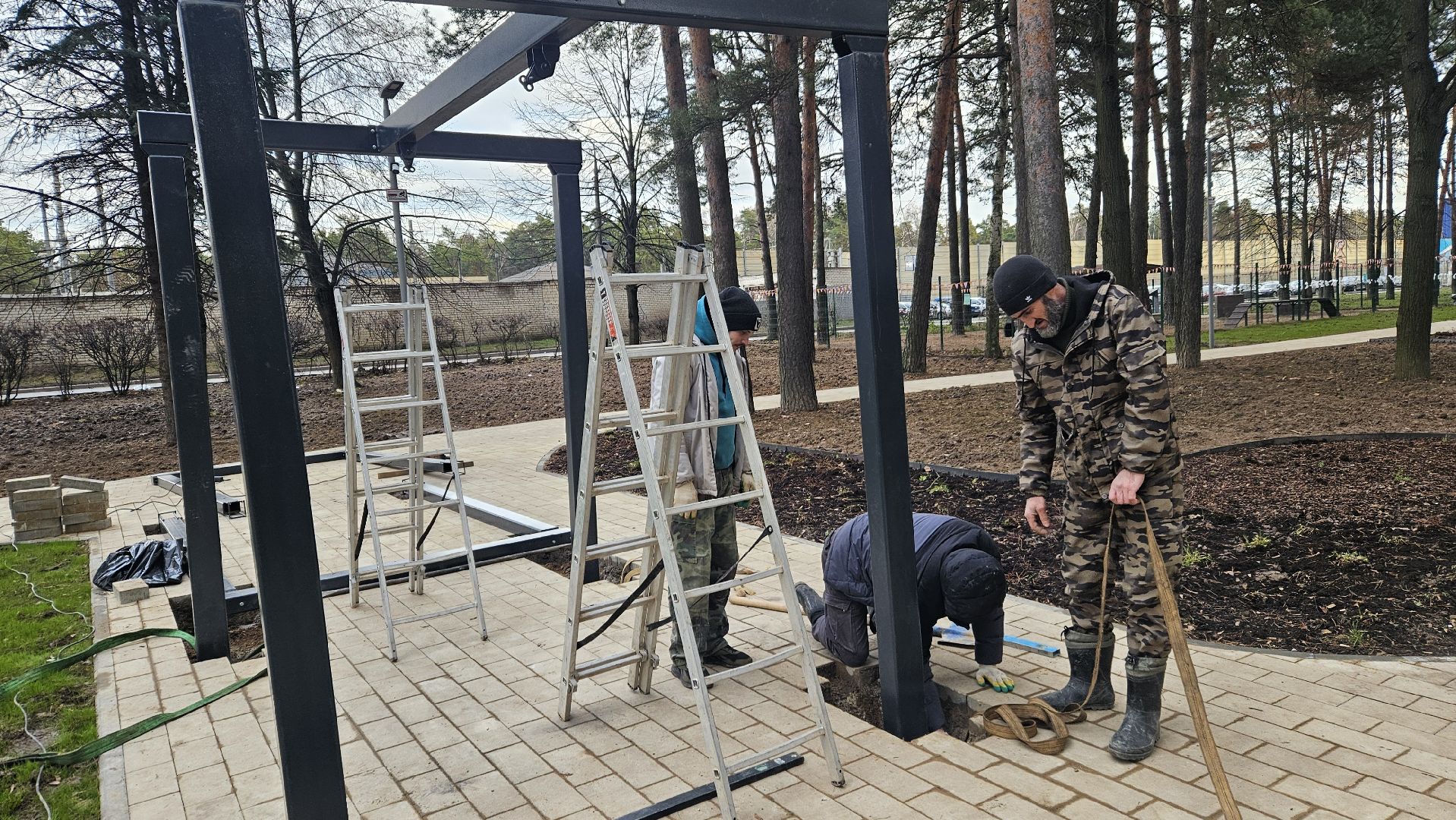 сквер, благоустройство, жуковский,