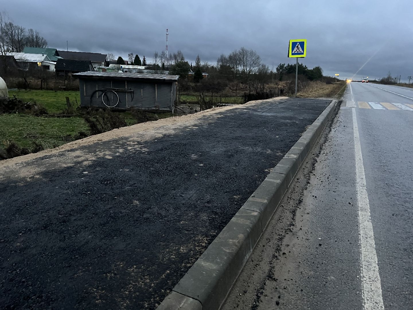 благоустровйство, Танино,  талдомский городской округ,