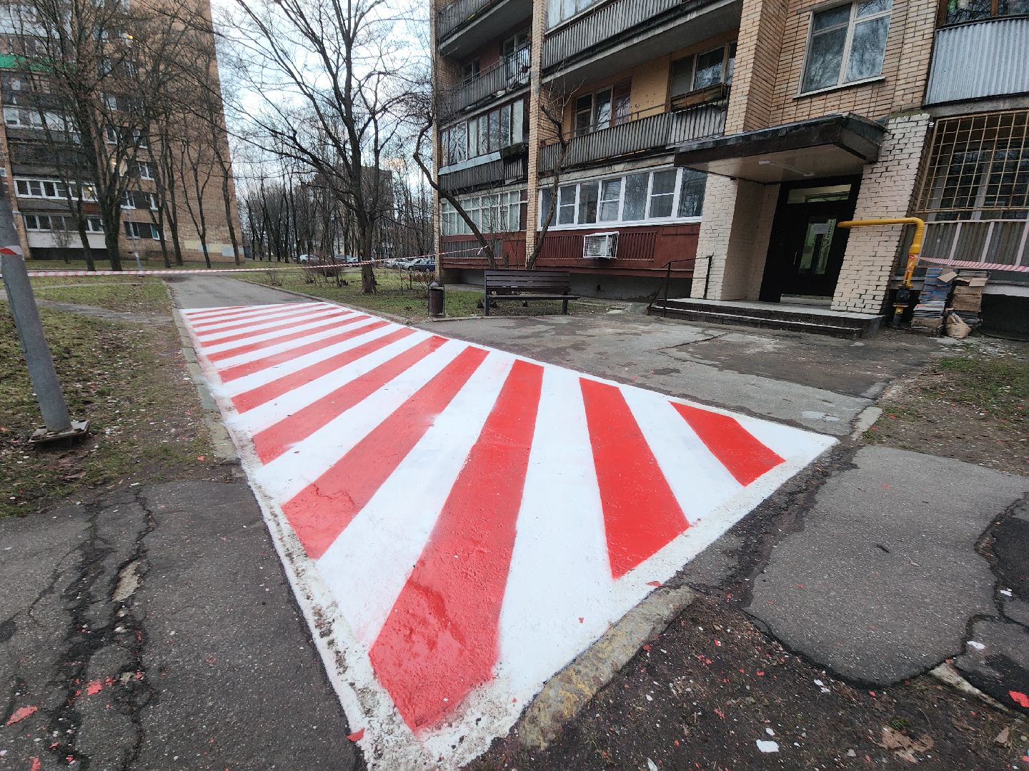 Черноголовка, Парковка спецтранспорта, Дороги,