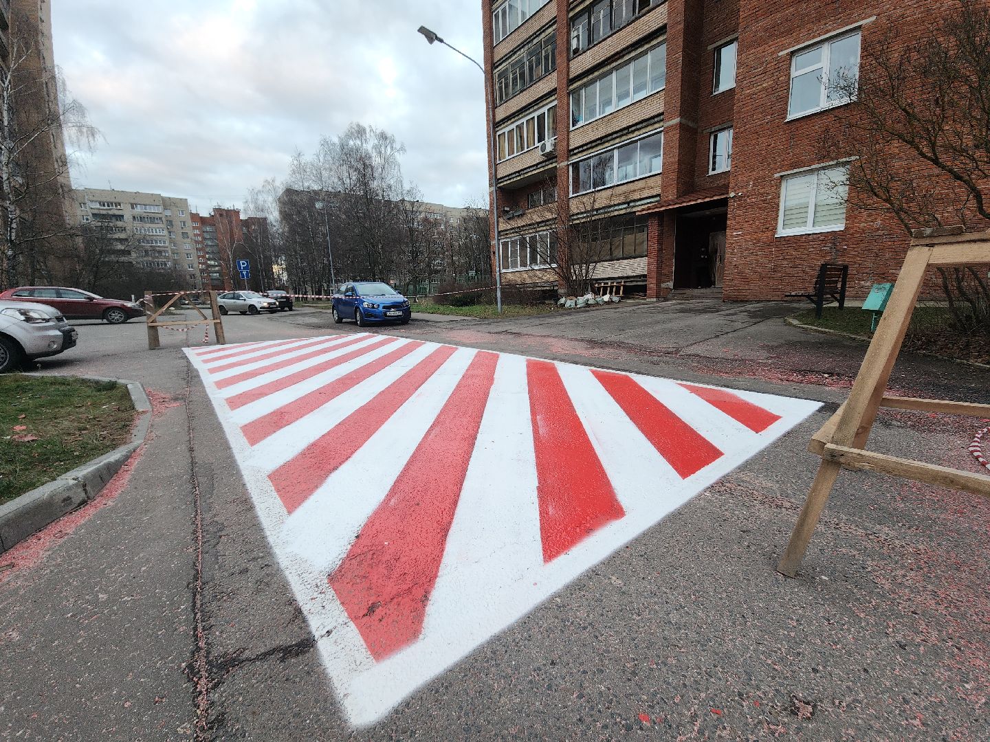 Черноголовка, Парковка спецтранспорта, Дороги,