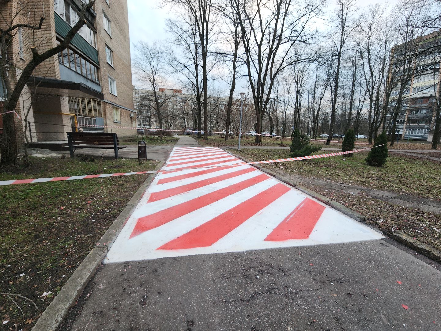 Черноголовка, Парковка спецтранспорта, Дороги,