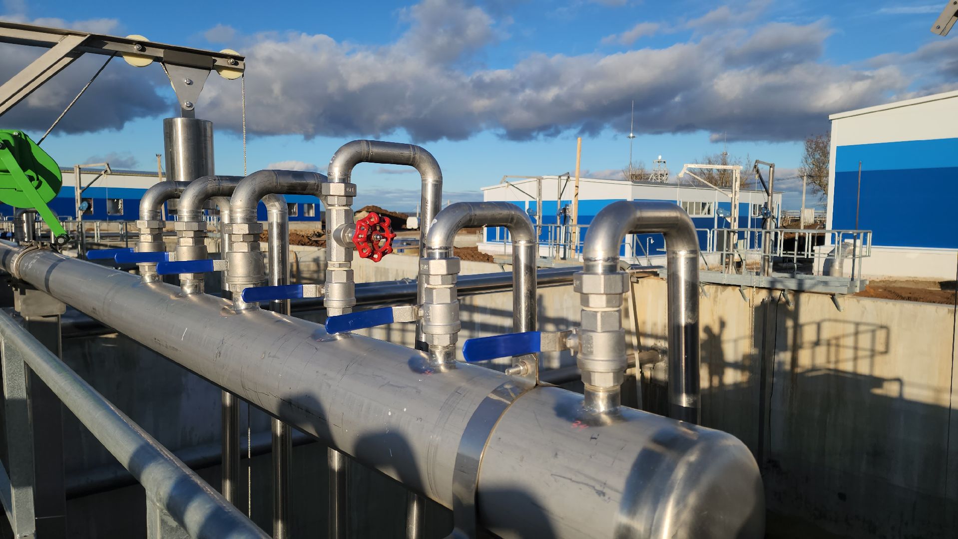 очистные сооружения, кашира, строительство, канализационная сеть, новые технологии,