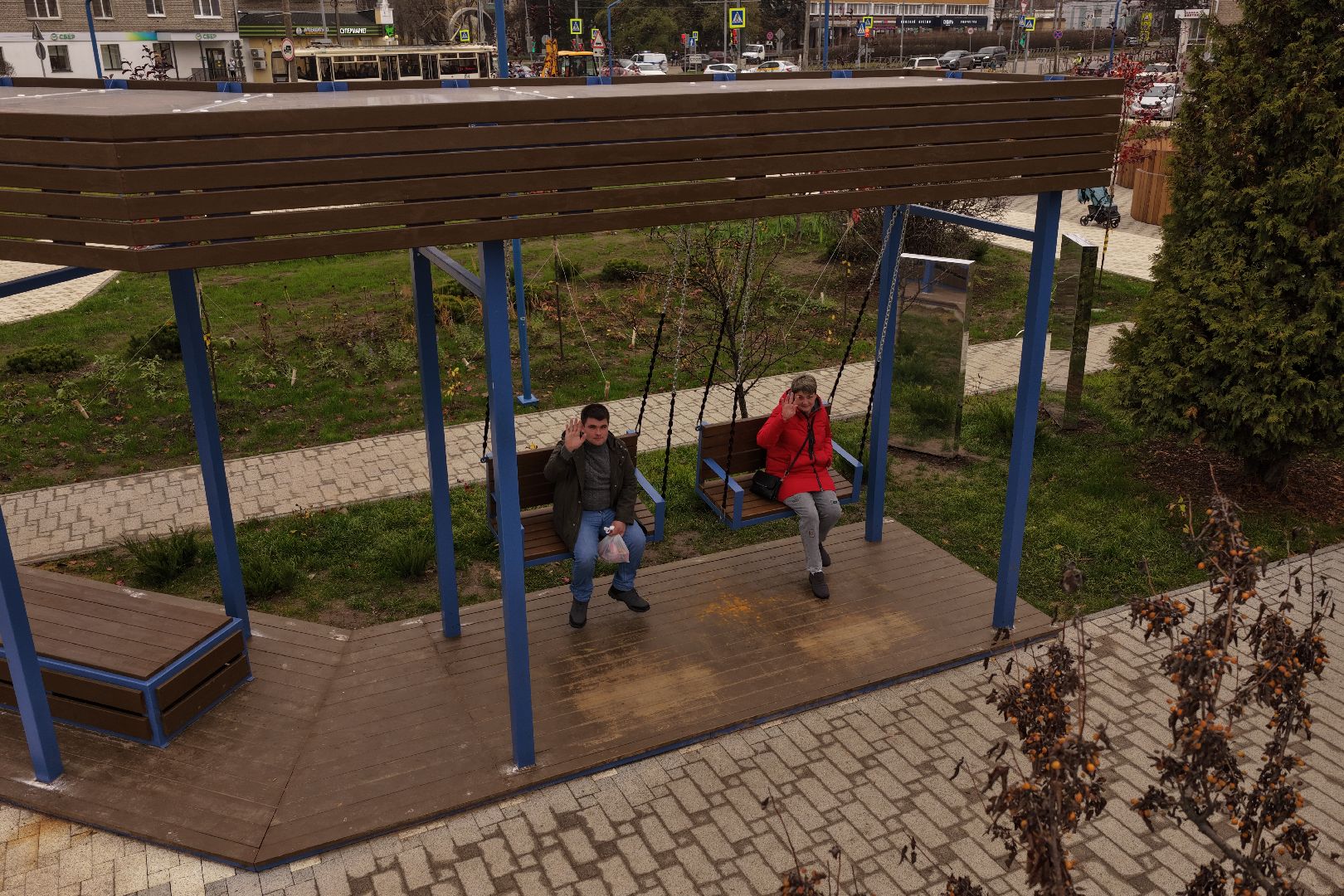 видео с коптера, горизонт коломна, молодежный центр коломна, благоустройство коломна ,