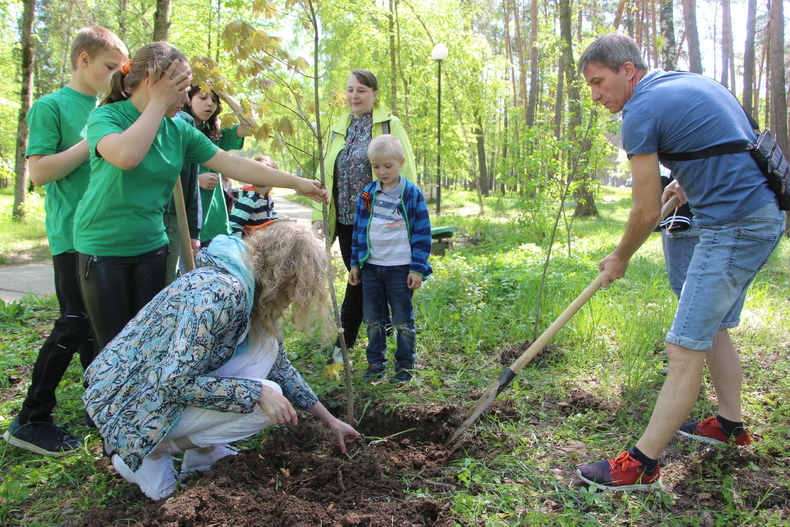 Лес победы, Протвино, экология, акция, озеленение