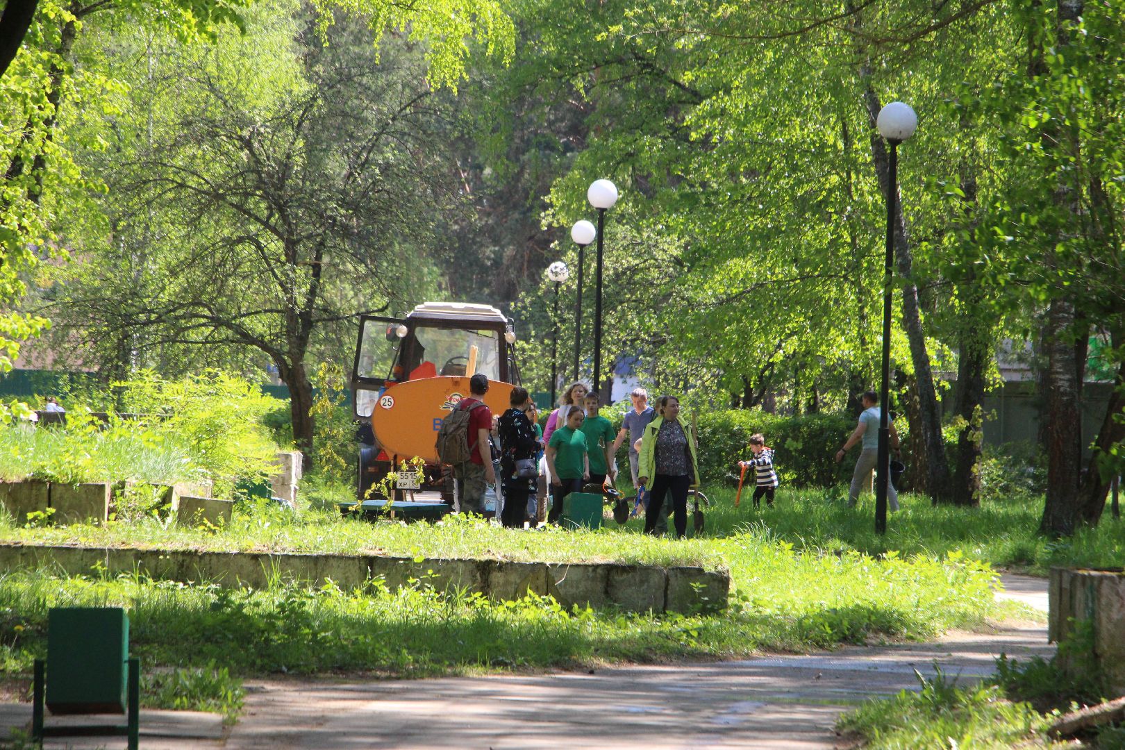 Лес победы, Протвино, экология, акция, озеленение
