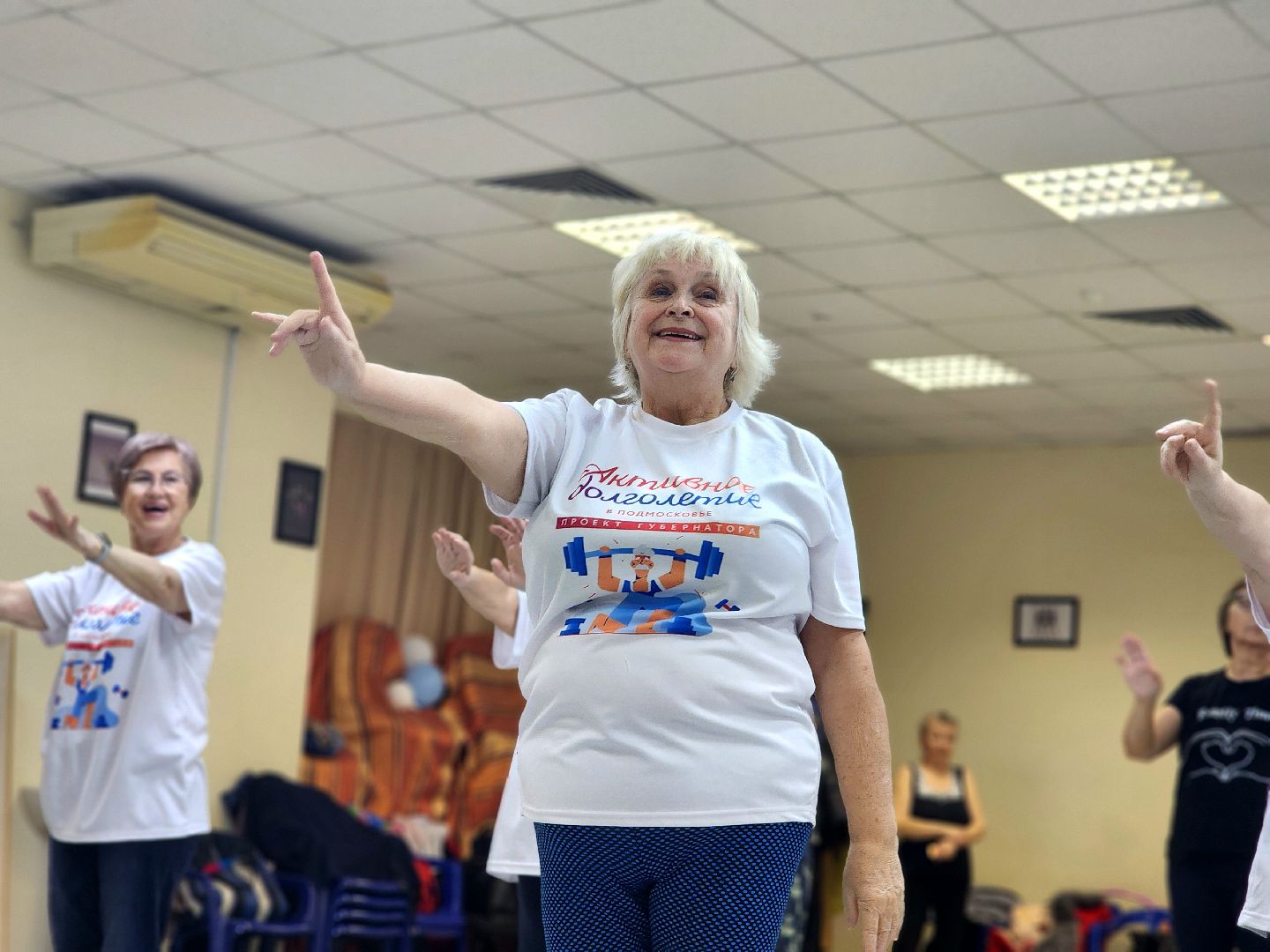 зумба, пенсионеры, активное долголетие, спорт в реутове,