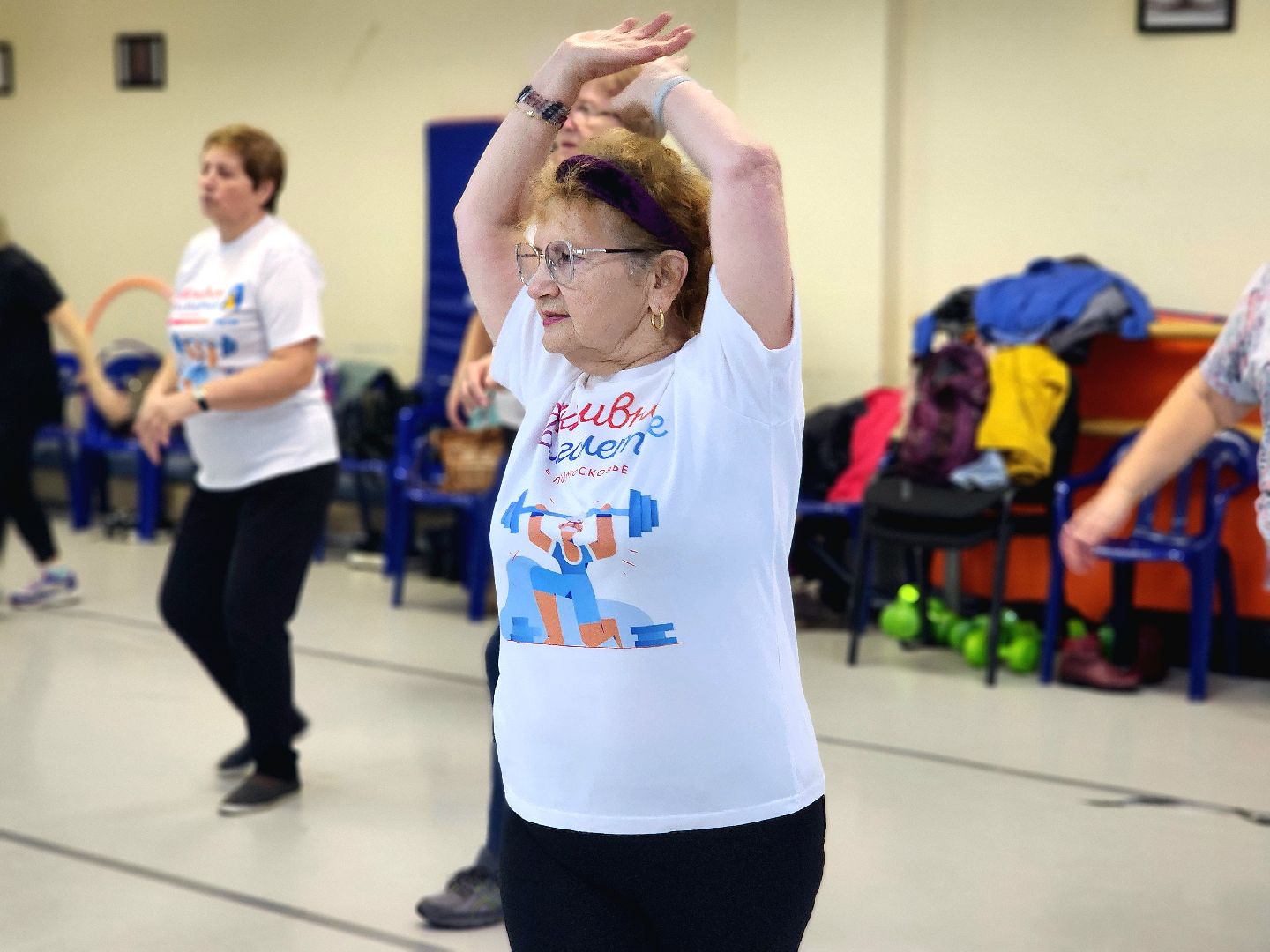 зумба, пенсионеры, активное долголетие, спорт в реутове,
