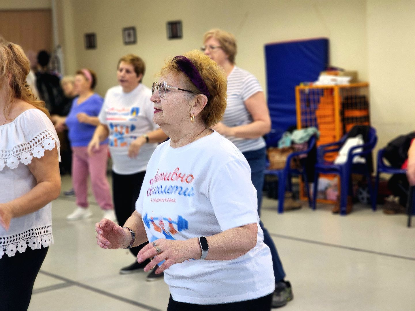 зумба, пенсионеры, активное долголетие, спорт в реутове,