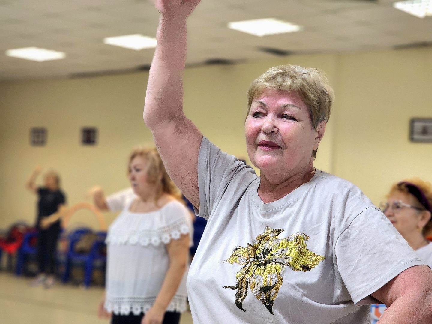 зумба, пенсионеры, активное долголетие, спорт в реутове,