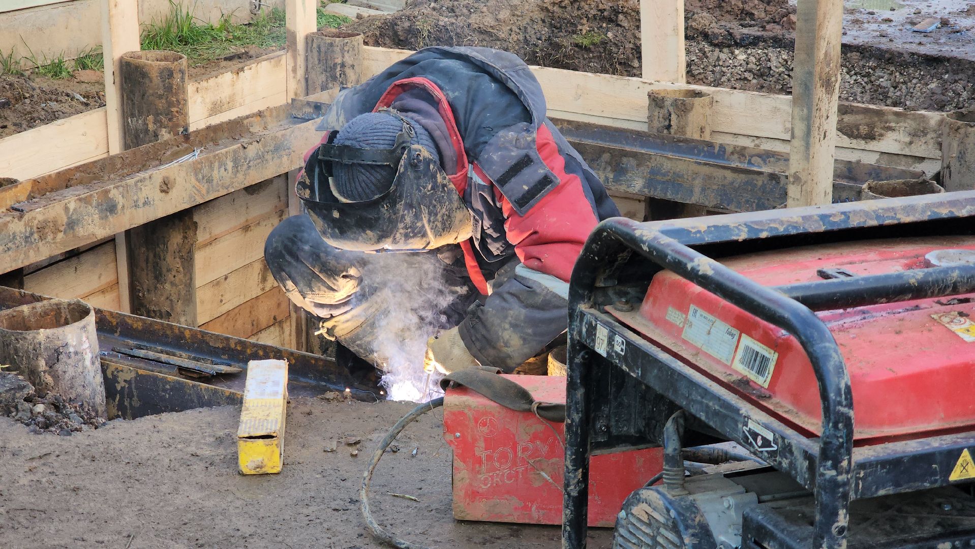 Канализация , Лобня, строительство канализации,