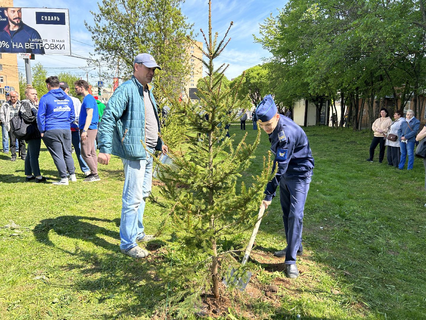 лес победы, акция, экология, Фрязино