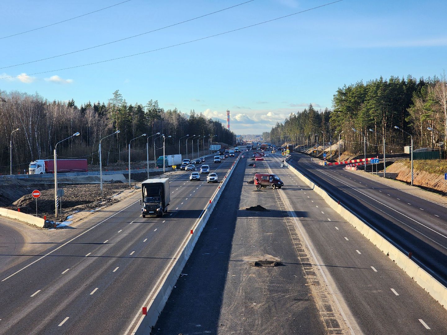 пушкинский городской округ, ярославское шоссе, а-107, м-8 холмогоры, путепровод, реконструкция , ммк, московское малое кольцо,