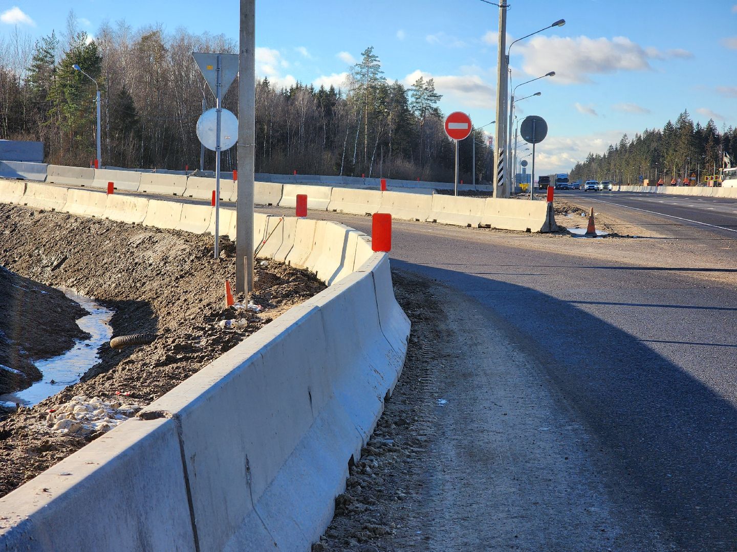 пушкинский городской округ, ярославское шоссе, а-107, м-8 холмогоры, путепровод, реконструкция , ммк, московское малое кольцо,