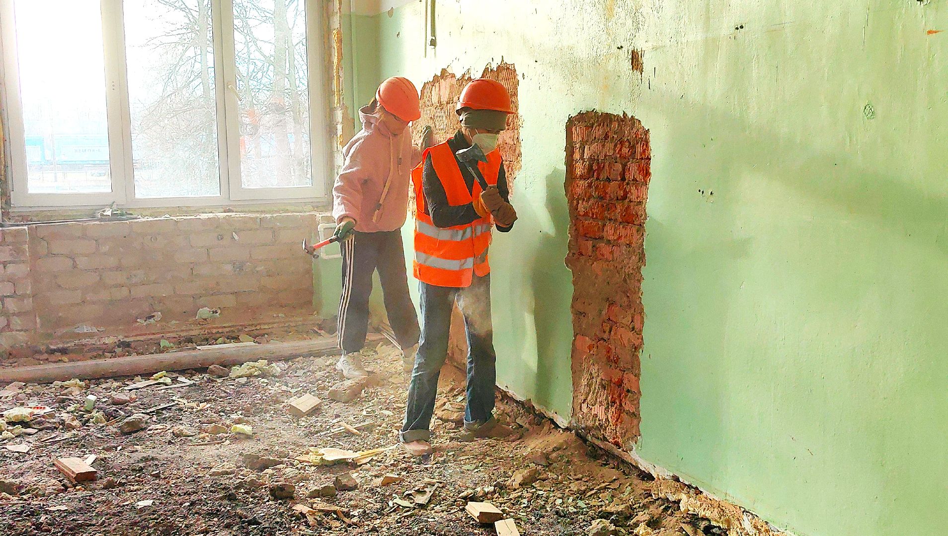 капитальный ремонт, здание, школа, ОВЗ, благоустрйство,