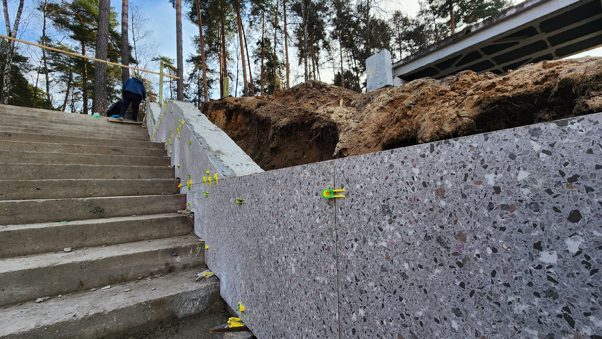 протвино, благоустройство, ступени к зебре,