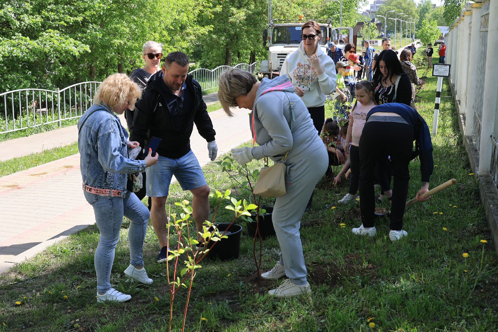 Лес Победы, акция, Дзержинский