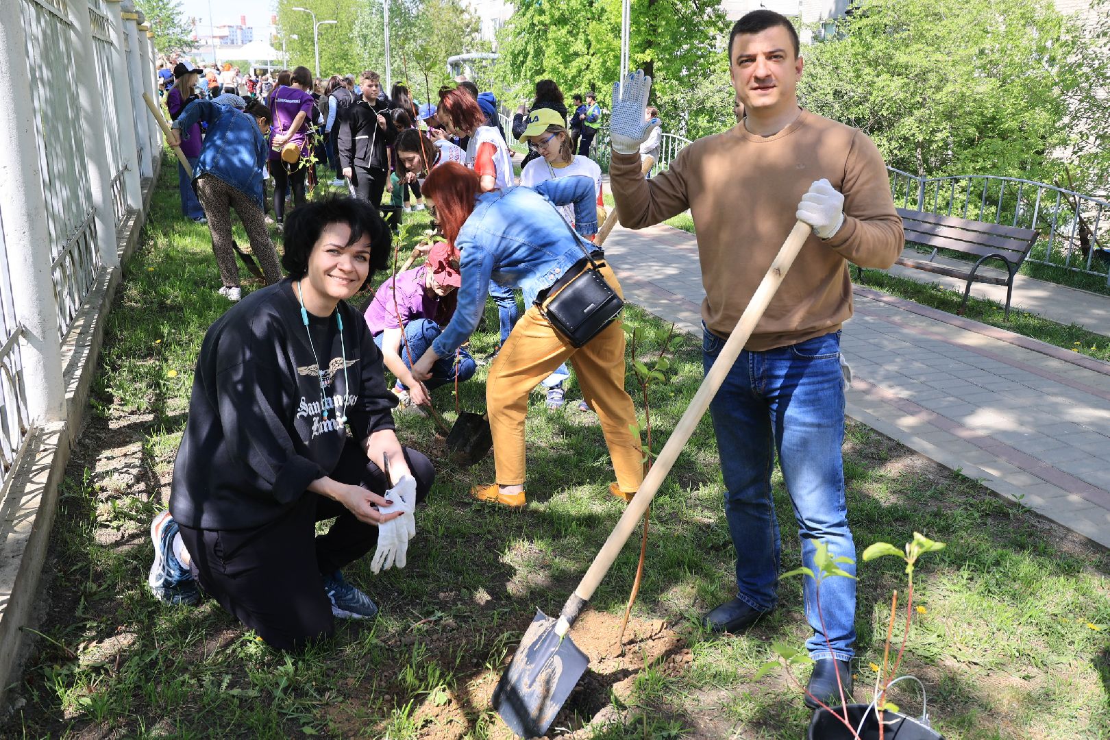 Лес Победы, акция, Дзержинский