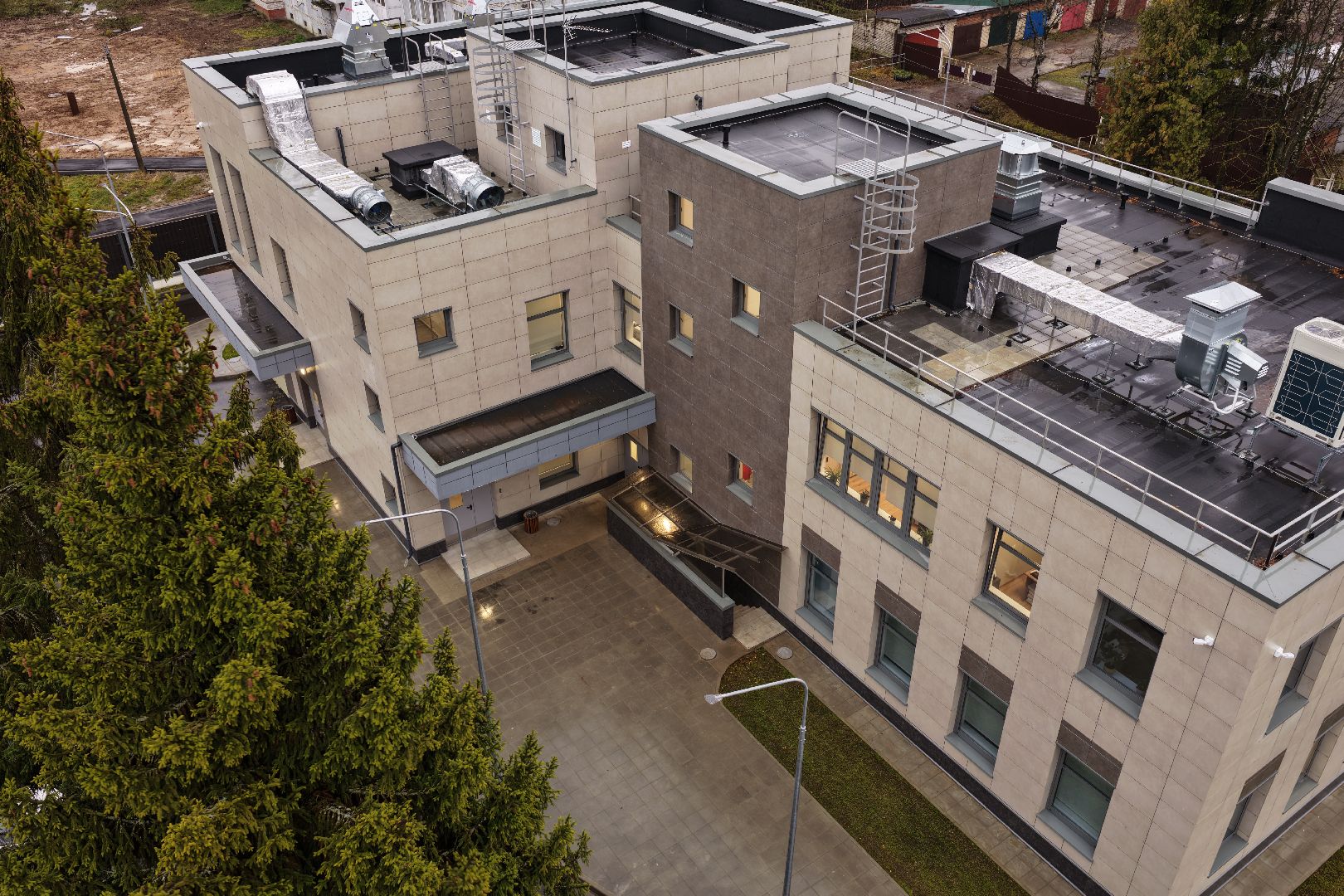 видео с коптера, здание прокуратуры, прокуратура солнечногорска,