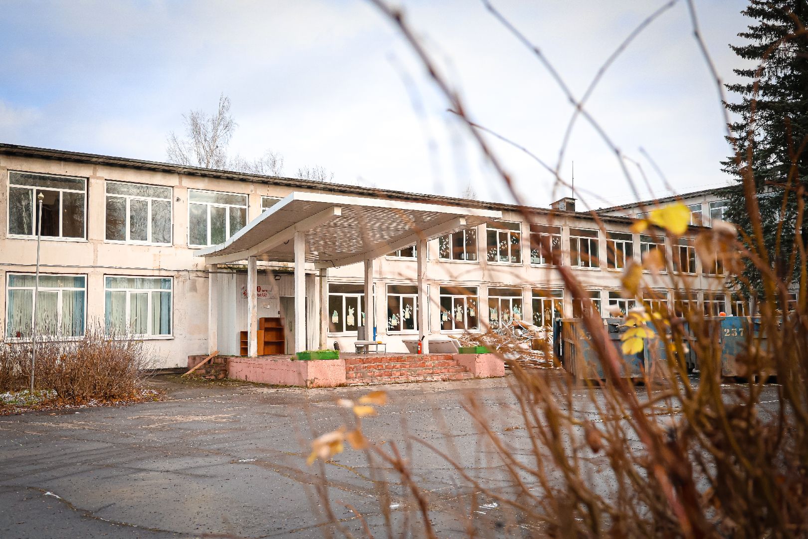 клин, общество, ремонт школы, строительство, подмосковье, образование,