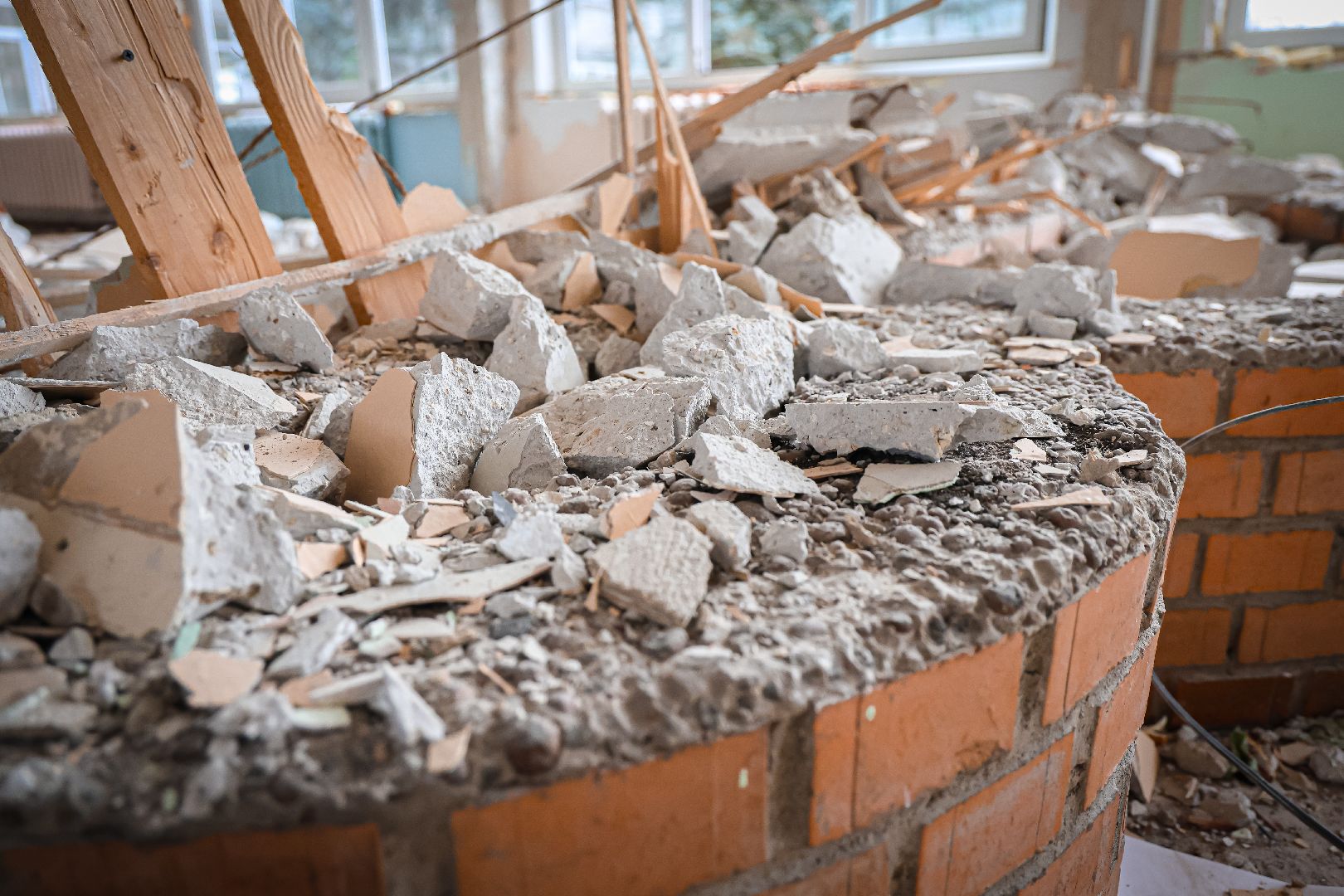 клин, общество, ремонт школы, строительство, подмосковье, образование,