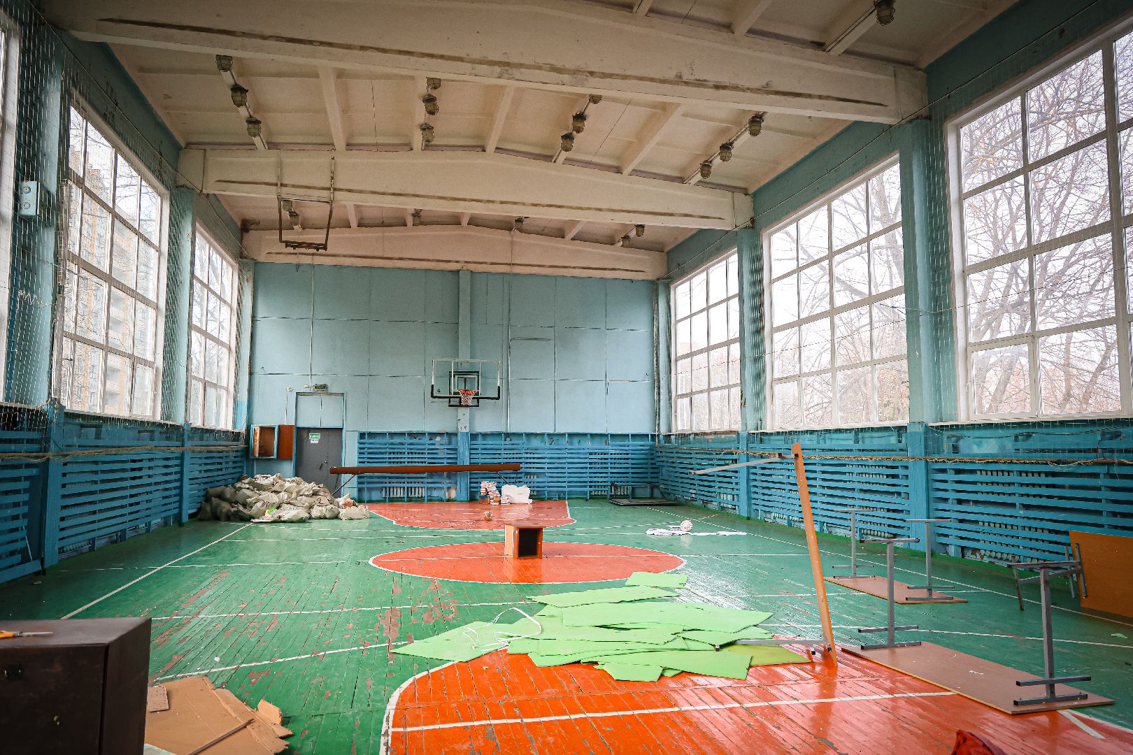 клин, общество, ремонт школы, строительство, подмосковье, образование,